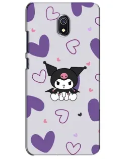 Чохол для Xiaomi Redmi 8A з картинкою «Kuromi та лавандові серця» Чохол для Xiaomi Redmi 8A з картинкою «Kuromi та лавандові серця»