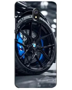 Чохол для Xiaomi Redmi 8A з картинкою «Колесо BMW зблизька»