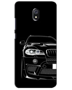 Чохол для Xiaomi Redmi 8A з картинкою «Темний силует BMW»