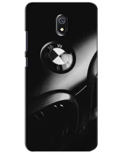 Чохол для Xiaomi Redmi 8A з картинкою «Емблема BMW — макро»