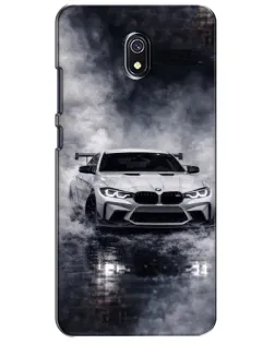 Чохол для Xiaomi Redmi 8A з картинкою «BMW крізь туман»