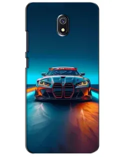 Чехол для Xiaomi Redmi 8A с картинкой «BMW — огни неона» Чехол для Xiaomi Redmi 8A с картинкой «BMW — огни неона»
