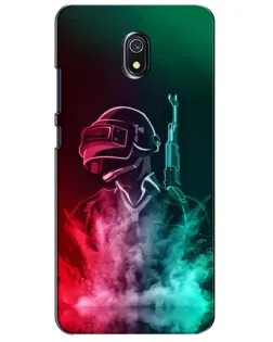 Чехол для Xiaomi Redmi 8A с картинкой «PUBG — огненный воин» Чехол для Xiaomi Redmi 8A с картинкой «PUBG — огненный воин»