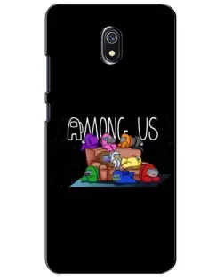 Чохол для Xiaomi Redmi 8A з картинкою «Логотип Among Us»