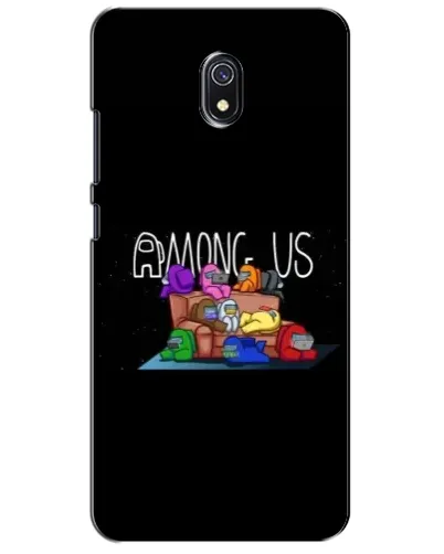 Чехол для Xiaomi Redmi 8A с картинкой «Логотип Among Us» Чехол для Xiaomi Redmi 8A с картинкой «Логотип Among Us»