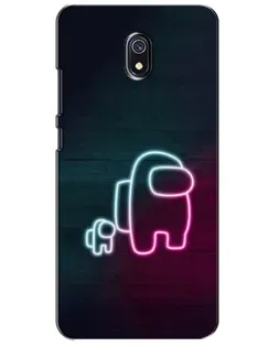 Чехол для Xiaomi Redmi 8A с картинкой «Among Us неон-арт» Чехол для Xiaomi Redmi 8A с картинкой «Among Us неон-арт»