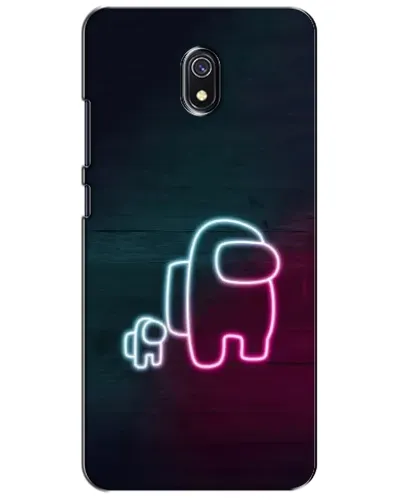 Чехол для Xiaomi Redmi 8A с картинкой «Among Us неон-арт» Чехол для Xiaomi Redmi 8A с картинкой «Among Us неон-арт»