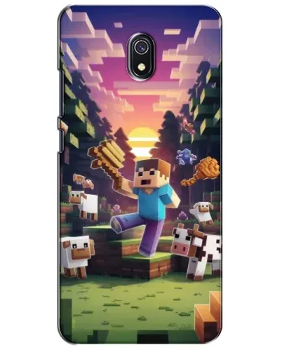 Чохол для Xiaomi Redmi 8A з картинкою «Стів на фермі» Чохол для Xiaomi Redmi 8A з картинкою «Стів на фермі»