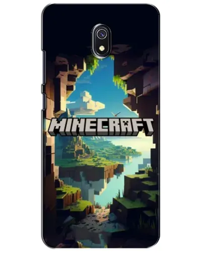Чохол для Xiaomi Redmi 8A з картинкою «Печера Майнкрафт» Чохол для Xiaomi Redmi 8A з картинкою «Печера Майнкрафт»