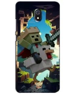Чохол для Xiaomi Redmi 8A з картинкою «Стів та гусь»