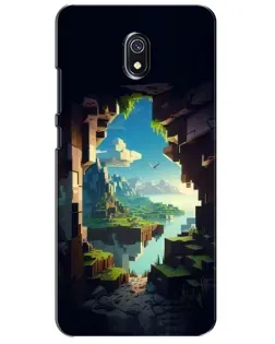 Чохол для Xiaomi Redmi 8A з картинкою «Вид з печери»