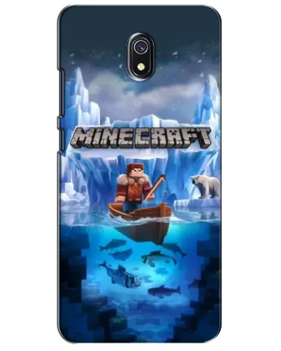 Чохол для Xiaomi Redmi 8A з картинкою «Minecraft льодянийсвіт» Чохол для Xiaomi Redmi 8A з картинкою «Minecraft льодянийсвіт»