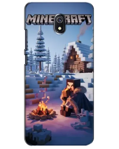 Чохол для Xiaomi Redmi 8A з картинкою «Зимовий Minecraft» Чохол для Xiaomi Redmi 8A з картинкою «Зимовий Minecraft»