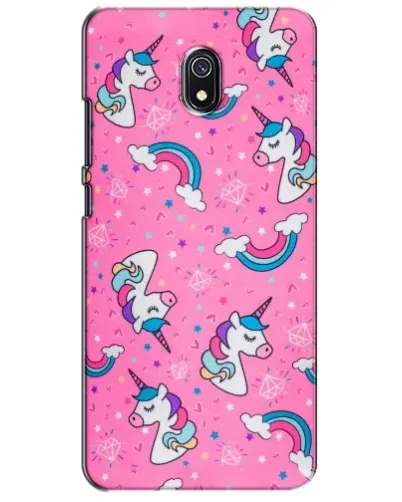 Чохол для Xiaomi Redmi 8A з картинкою «Unicorn паттерн рожевий» Чохол для Xiaomi Redmi 8A з картинкою «Unicorn паттерн рожевий»