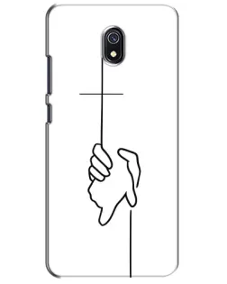 Чохол для Xiaomi Redmi 8A з картинкою «Рука тримає»