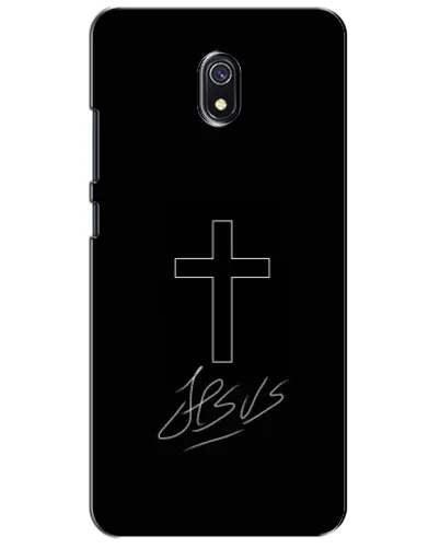 Чехол для Xiaomi Redmi 8A с картинкой «Графический крест Jesus» Чехол для Xiaomi Redmi 8A с картинкой «Графический крест Jesus»