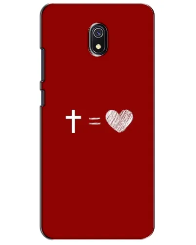 Чехол для Xiaomi Redmi 8A с картинкой «Уравнение любви» Чехол для Xiaomi Redmi 8A с картинкой «Уравнение любви»