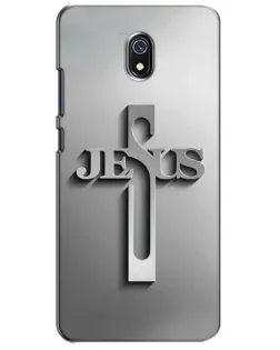 Чехол для Xiaomi Redmi 8A с картинкой «Металлический крест Jesus» Чехол для Xiaomi Redmi 8A с картинкой «Металлический крест Jesus»