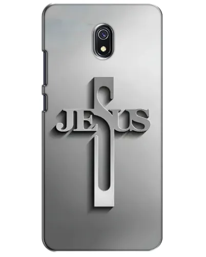 Чехол для Xiaomi Redmi 8A с картинкой «Металлический крест Jesus» Чехол для Xiaomi Redmi 8A с картинкой «Металлический крест Jesus»
