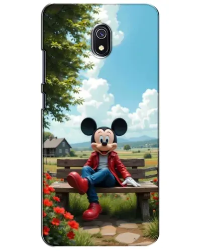 Чохол для Xiaomi Redmi 8A з картинкою «Міккі на лавці» Чохол для Xiaomi Redmi 8A з картинкою «Міккі на лавці»
