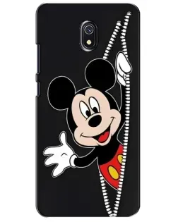 Чехол для Xiaomi Redmi 8A с картинкой «Микки раздвигает стены» Чехол для Xiaomi Redmi 8A с картинкой «Микки раздвигает стены»