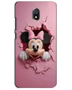 Чехол для Xiaomi Redmi 8A с картинкой «Минни сквозь стену» Чехол для Xiaomi Redmi 8A с картинкой «Минни сквозь стену»