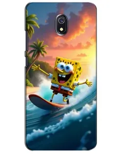 Чехол для Xiaomi Redmi 8A с картинкой «Губка Боб серфингист» Чехол для Xiaomi Redmi 8A с картинкой «Губка Боб серфингист»