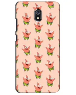 Чехол для Xiaomi Redmi 8A с картинкой «Патрик Стар паттерн» Чехол для Xiaomi Redmi 8A с картинкой «Патрик Стар паттерн»