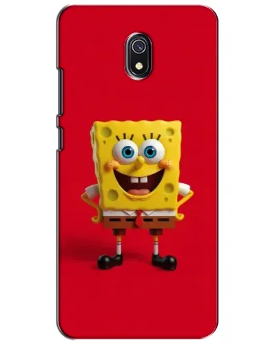 Чохол для Xiaomi Redmi 8A з картинкою «Спанч Боб на червоному» Чохол для Xiaomi Redmi 8A з картинкою «Спанч Боб на червоному»