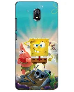 Чехол для Xiaomi Redmi 8A с картинкой «Спанч Боб победитель» Чехол для Xiaomi Redmi 8A с картинкой «Спанч Боб победитель»