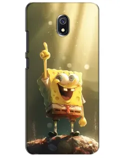Чехол для Xiaomi Redmi 8A с картинкой «Сияющий Спанч Боб» Чехол для Xiaomi Redmi 8A с картинкой «Сияющий Спанч Боб»