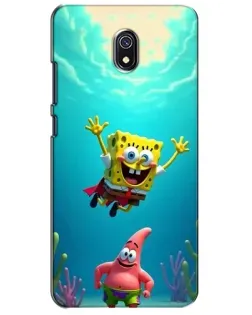 Чехол для Xiaomi Redmi 8A с картинкой «Спанч Боб под водой» Чехол для Xiaomi Redmi 8A с картинкой «Спанч Боб под водой»