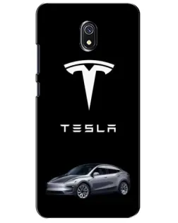 Чехол для Xiaomi Redmi 8A с картинкой «Tesla Model Y» Чехол для Xiaomi Redmi 8A с картинкой «Tesla Model Y»
