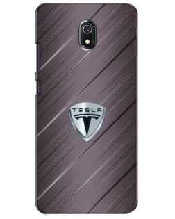 Чехол для Xiaomi Redmi 8A с картинкой «Металлическая текстура Tesla» Чехол для Xiaomi Redmi 8A с картинкой «Металлическая текстура Tesla»