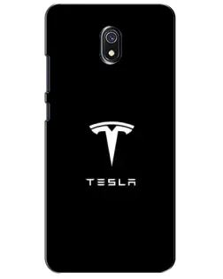 Чехол для Xiaomi Redmi 8A с картинкой «Tesla White Logo» Чехол для Xiaomi Redmi 8A с картинкой «Tesla White Logo»
