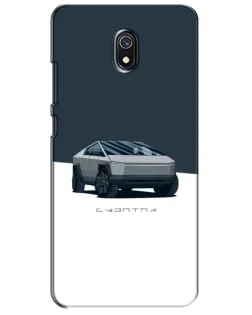 Чехол для Xiaomi Redmi 8A с картинкой «Серебристый Cybertruck Tesla» Чехол для Xiaomi Redmi 8A с картинкой «Серебристый Cybertruck Tesla»