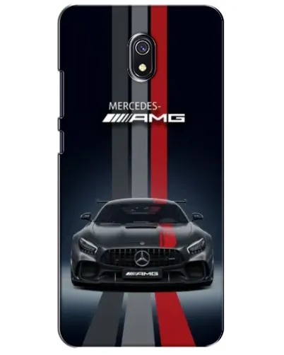 Чохол для Xiaomi Redmi 8A з картинкою «Mercedes — білий карбон» Чохол для Xiaomi Redmi 8A з картинкою «Mercedes — білий карбон»