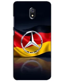 Чехол для Xiaomi Redmi 8A с картинкой «Mercedes — флаг Германии» Чехол для Xiaomi Redmi 8A с картинкой «Mercedes — флаг Германии»