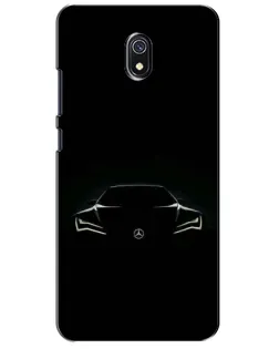 Чехол для Xiaomi Redmi 8A с картинкой «Mercedes — силуэт авто» Чехол для Xiaomi Redmi 8A с картинкой «Mercedes — силуэт авто»