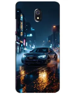 Чохол для Xiaomi Redmi 8A з картинкою «Нічне місто та Audi» Чохол для Xiaomi Redmi 8A з картинкою «Нічне місто та Audi»