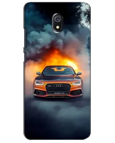 Чохол для Xiaomi Redmi 8A з картинкою «Audi у вогняному диму» Чохол для Xiaomi Redmi 8A з картинкою «Audi у вогняному диму»