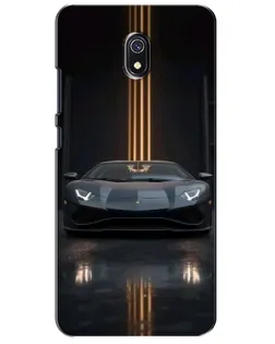 Чохол для Xiaomi Redmi 8A з картинкою «Lamborghini золоті лінії» Чохол для Xiaomi Redmi 8A з картинкою «Lamborghini золоті лінії»