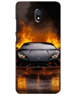 Чохол для Xiaomi Redmi 8A з картинкою «Lamborghini у вогні» Чохол для Xiaomi Redmi 8A з картинкою «Lamborghini у вогні»