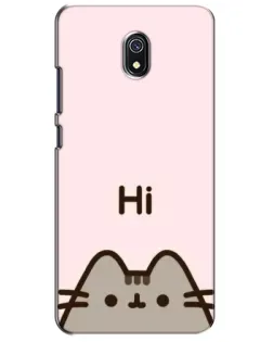 Чехол для Xiaomi Redmi 8A с картинкой «Пушин говорит Hi» Чехол для Xiaomi Redmi 8A с картинкой «Пушин говорит Hi»