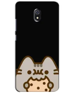 Чохол для Xiaomi Redmi 8A з картинкою «Пушин на чорному»