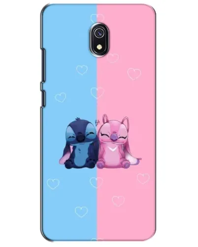 Чохол для Xiaomi Redmi 8A з картинкою «Stitch та Angel Love»