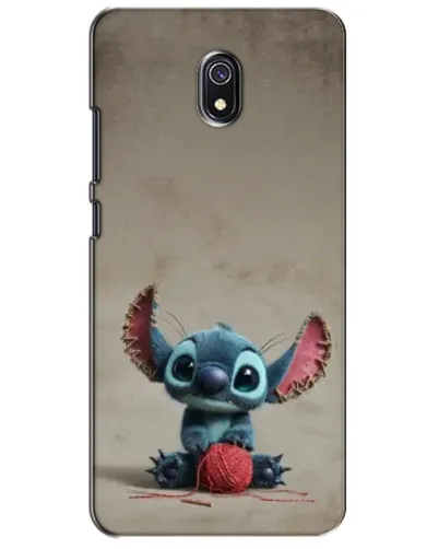 Чохол для Xiaomi Redmi 8A з картинкою «Стіч на чоричневому фоні»