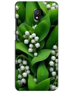 Чохол для Xiaomi Redmi 8A з картинкою «Конвалії в зелені»