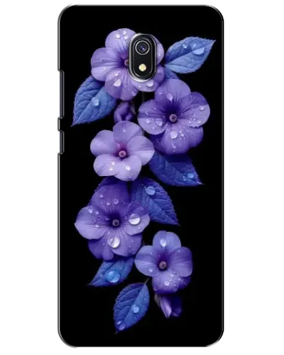 Чохол для Xiaomi Redmi 8A з картинкою «Фіолетові квіти з росою» Чохол для Xiaomi Redmi 8A з картинкою «Фіолетові квіти з росою»