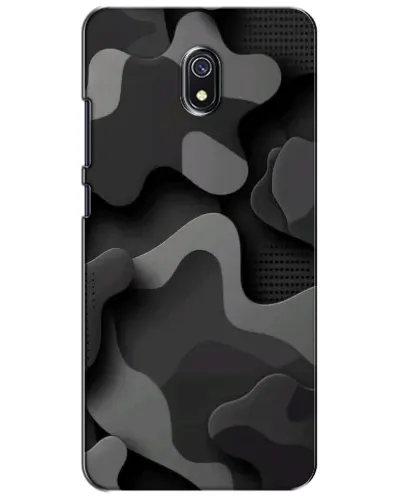 Чохол для Xiaomi Redmi 8A з картинкою «Темний абстрактний камуфляж»
